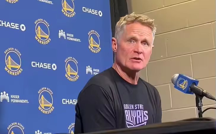 NBA战报库里掘金科尔谈重兵围剿难挡火热手感